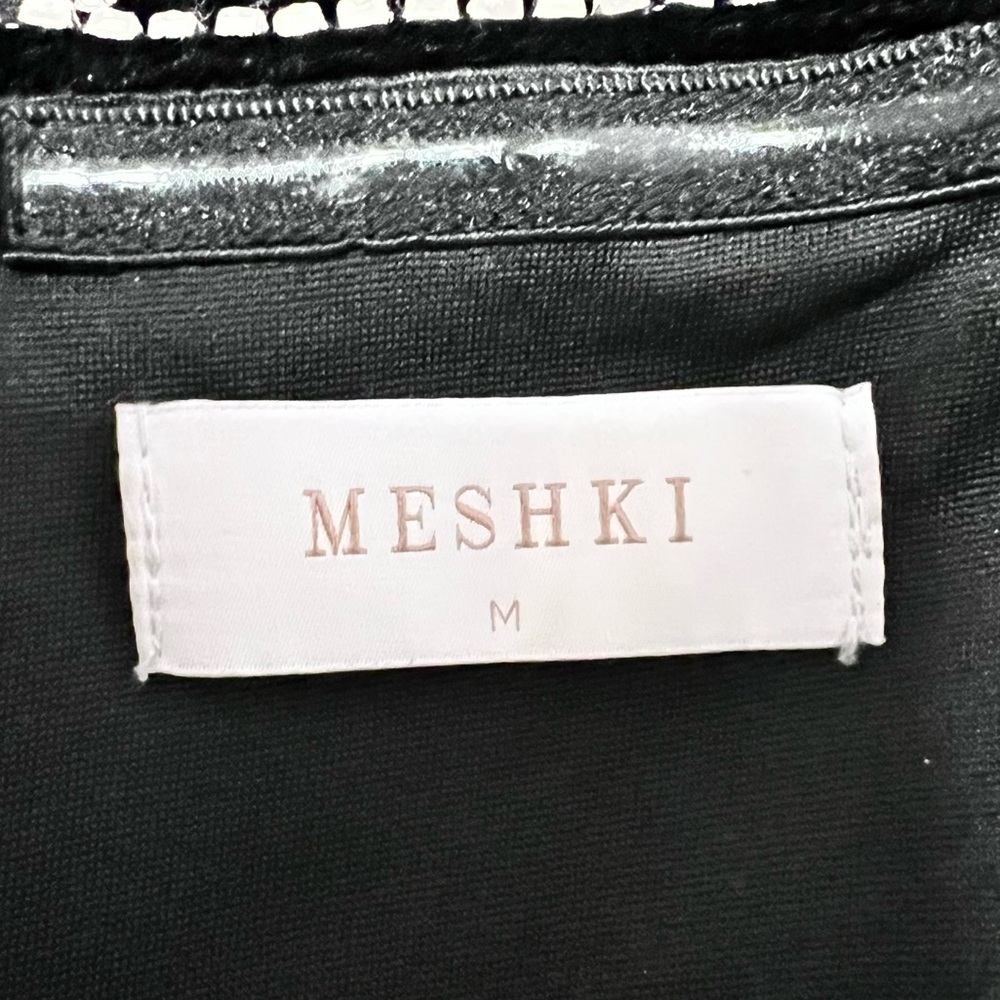 MESHKI ELYSIA Velvet Mini Dress - Picture 10 of 15